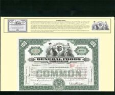 Set of 25 Different Stock Certificates - America's Great Corporations - Collecti picture
