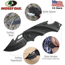 MOSSY OAK Tactical Pocket Knife Survival Spring Assist Knife Hiking Combat Knife picture