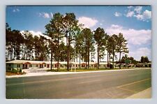 Starke FL-Florida, Temple Motel, Advertising, Antique Vintage Souvenir Postcard picture