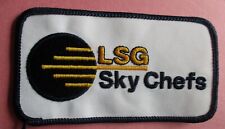 LSG Lufthansa  Sky Chefs Unused Iron-On Patch Black Border picture