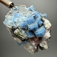 Ultra Rare Alkali Beryl Combined Tourmaline & Quartz From Badakhshan-Afghanistan picture