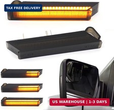 Sequential Amber LED Side Mirror Turn Signal Lights for 2004-2014 Ford F150 | 20 picture