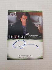 Cary Elwes Autograph Card A-CE The X Files UFOs And Aliens 2018 Upper Deck picture