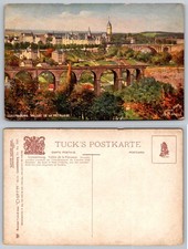 Standard Luxembourg Vallée de la Pétrusse Viaducts Tuck's Postcard picture