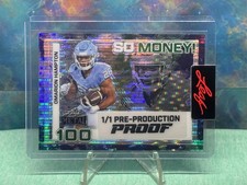 2024 Leaf Metal Omarion Hampton So Money 1/1 Pre-Production Proof Chargers RC picture