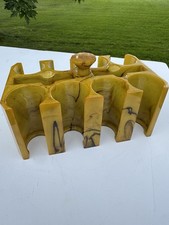 RARE Art Deco Catalin Bakelite Poker Caddy Holder Butterscotch Marbled Swirl picture