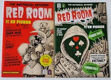 RED ROOM The Antisocial Network #1 & #2 2021 (2X) SIGNED BY ED PISKOR COA NM+ picture