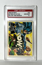 π EMC 10 π Topps Batman 1989 Deluxe Reissue Edition 1966 BATMAN IN ACTION #15 picture