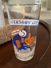 Set of 4 Vintage 1982 Tidewater Tides Governors' Cup Champions Pint Glasses picture