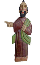 SANTOS SAINT PETER 16in FOLK ART   picture