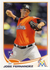 2013 Topps Baseball Card #589A Jose Fernandez RC  picture