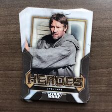 2023 Topps Star Wars Obi Wan Kenobi Heroes Insert Complete Set ~ 10 Cards picture