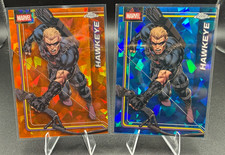 2026 Topps Chrome Sapphire Marvel Hawkeye #47 Orange /25 12/25 + Base picture