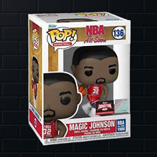 NBA Magic Johnson Targetcon Exclusive 136 Funko Pop  picture