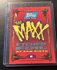 1993 The Maxx  Topps 6 Foil Chase Insert Card picture