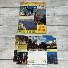 Vtg Travel Arizona Utah Scenic Pictorial Guide National Parks America Postcards picture
