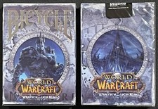 Bicycle World of Warcraft Wrath of Lich King playing cards picture
