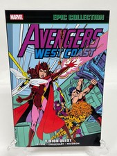 Avengers West Coast Epic Collection Vol 4 Vision Quest Marvel Comics TPB picture