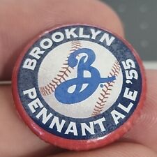 Vintage Pin - Brooklyn NY Pennant Ale 55' MLB Baseball 1