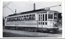 Public Service Railway of New Jersey (PSNJ) Streetcar No. 3212- c1940s Postcard picture