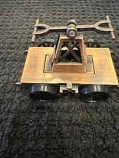 Railroad Hand Cart Die Cast Metal Collectible Pencil Sharpener picture