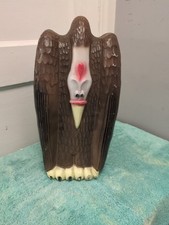VULTURE Rare DON FEATHERSTONE Union Products HALLOWEEN Light Up Blow Mold & Cord picture