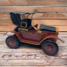 c1911 Ford Model T Torpedo Runabout Roadster Hand Made Large Antique Model Car picture