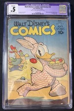 Walt Disney’s Comics and Stories #32 (1943) CGC 0.5 Restored Carl Barks picture