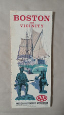 Vtg 1975 Boston and Vicinity AAA Road Map picture