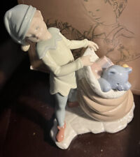 Lladro 6894 Santa's Sack of Dreams Retired Original Box with Sleeve Mint picture
