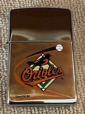 Rare New Retired  Chrome Baltimore Orioles MLB Zippo Lighter  MADE IN USA picture