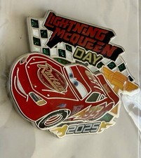 🔥Disney Pins - LIGHTNING MCQUEEN DAY 2025 - Pin - Limited Edition / 500💥 picture