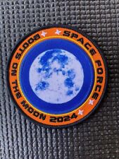US SPACE FORCE PATCH - NASA ARTEMIS 2024 BOOTS ON THE MOON- 3.5” picture