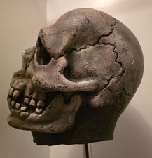 Don Post Skull Mask Vinyl 1967/74-76 JUMBO CHOCOLATE Rare picture