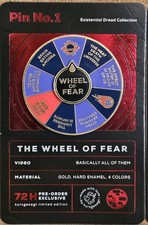 Kurzgesagt Limited Edition The Wheel Of Fear Pin No 1 Existential Dread picture