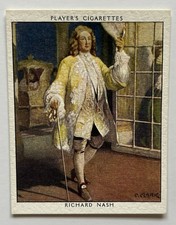 Player’s Dandies Richard Nash Beau Nash Large Tobacco Card CC13 picture