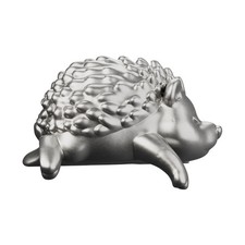 Lazy Hedgehog Statue Solid .999 Fine Silver Made to Order 3-12 oz t picture