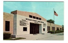 Agricultural hub Dekalb County Farm Bureau Dekalb IL VG postcard UNP picture
