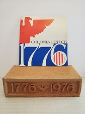 Vintage 1776-1976 Bicentennial Brick by Glen-Gery – 8