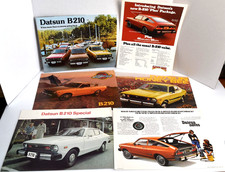 6) - 1977 Datsun B210 Brochures Catalog Original Vintage Dealer Sales Rare *VG* picture