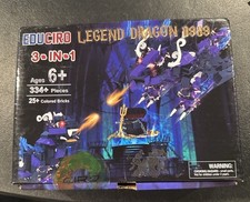 EDUCIRO Legend Dragon Building Kit B989. Super Rare picture