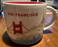 Starbucks You Are Here San Francisco Golden Gate  2016 Coffee Mug Tea Cup 14 oz picture