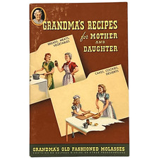 Vintage Grandmas Molasses Recipe Booklet for Mother and Daughter 5 1/4 X 8