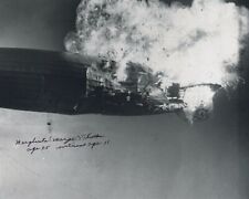 MARGE THIELKE SIGNED AUTOGRAPH 8X10 PHOTO  1937 HINDENBURG DISASTER WITNESS #2  picture