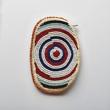 Native American northern plains Indian beaded Hide  pouch picture