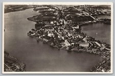 Stuhm West Prussia Aerial View 1934 Sztum Poland Postcard Hansa Luftbild RPPC picture