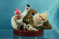 Tomy Pokemon AG Zukan P6 1/40 Scale Real Figure Slakoth Vigoroth Slaking picture