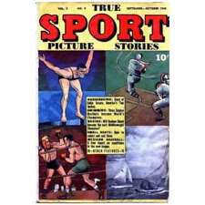 True Sport Picture Stories: Volume 3 #9 in VG minus. Street & Smith comics [j picture