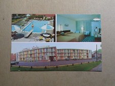 Scott's Niagara Motel Eire PA Tri View Posted Postcard Pool Room Outside picture
