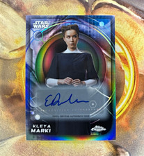 Topps 2026 Chrome Star Wars - Kleya Marki - Elizabeth Dulau - Auto #97 picture